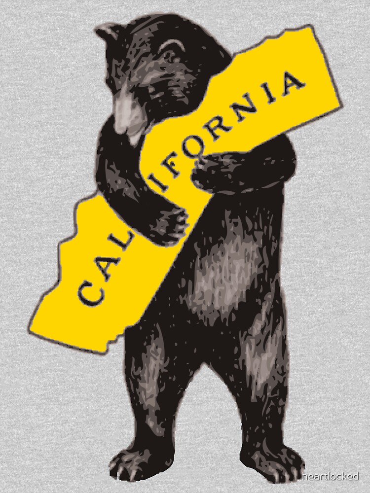 Thumbnail 5 of 5, Toddler Pullover Hoodie, Vintage California Bear Hug Illustration designed and sold by heartlocked.