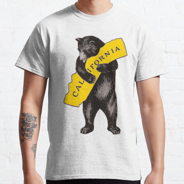 Vintage California Bear Hug Illustration Classic T-Shirt