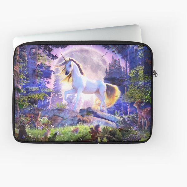 Aperçu de l'œuvre Licorne au clair de lune créée et vendue par DavidPenfound.