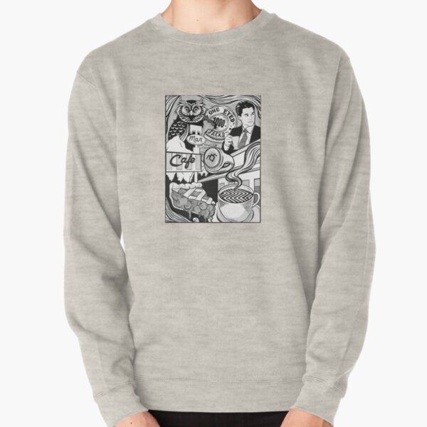 Twin Peaks- Damn Fine Coffee Pullover Sweatshirt
