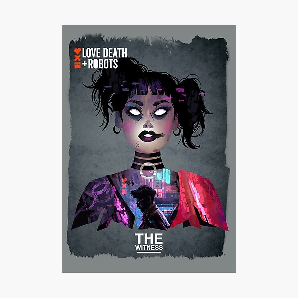 Love death & robots - The Witness Photographic Print