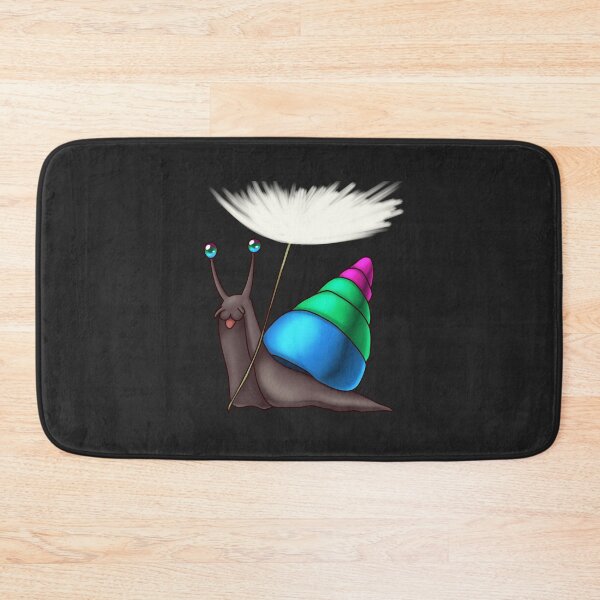Item preview, Polysexual/Polyromantic Ply Pride Snail with Dandelion Seed designed and sold by PrideSnails.