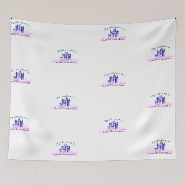 Item preview, My other home is a castle in the clouds. designed and sold by OrangeSwirly.