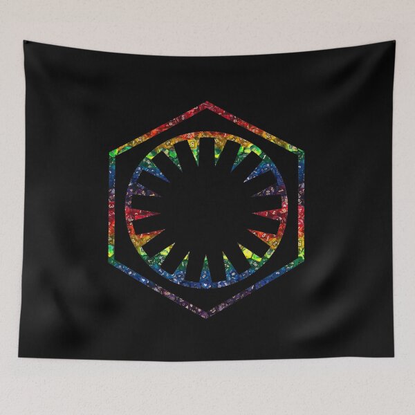 Item preview, First Order Gayming (Rainbow - reverse) designed and sold by DarthAstris.