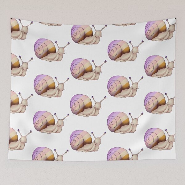 Item preview, NBLW Trixic Orbisian Pride Snail designed and sold by PrideSnails.