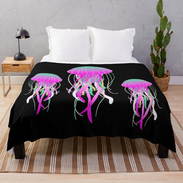 Item preview, Sea beach jellyfish swarm designed and sold by emphatic.