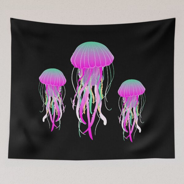 Item preview, Sea beach jellyfish swarm designed and sold by emphatic.