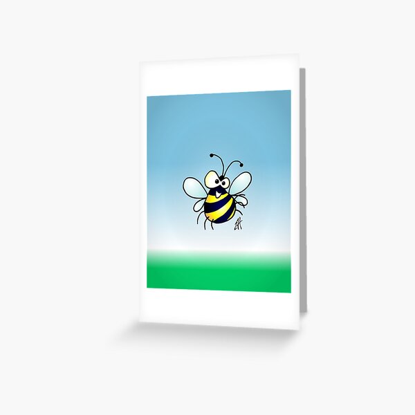 Bumbling bee Greeting Card