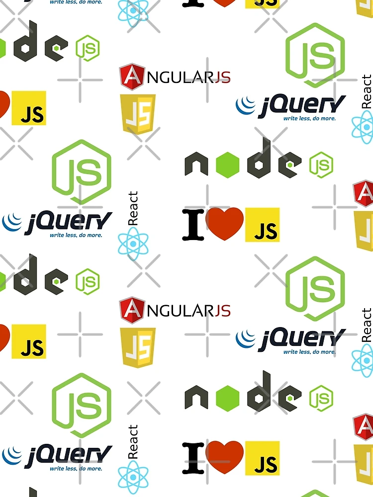 Thumbnail 3 of 3, Scarf, javascript ecosystem nodejs jquery designed and sold by yourgeekside.