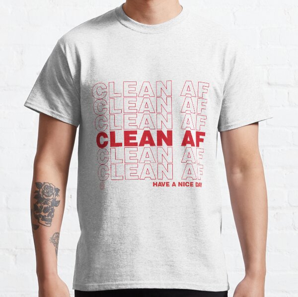 Clean AF Tank You Narcotics Anonymous NA AA Gifts Classic T-Shirt