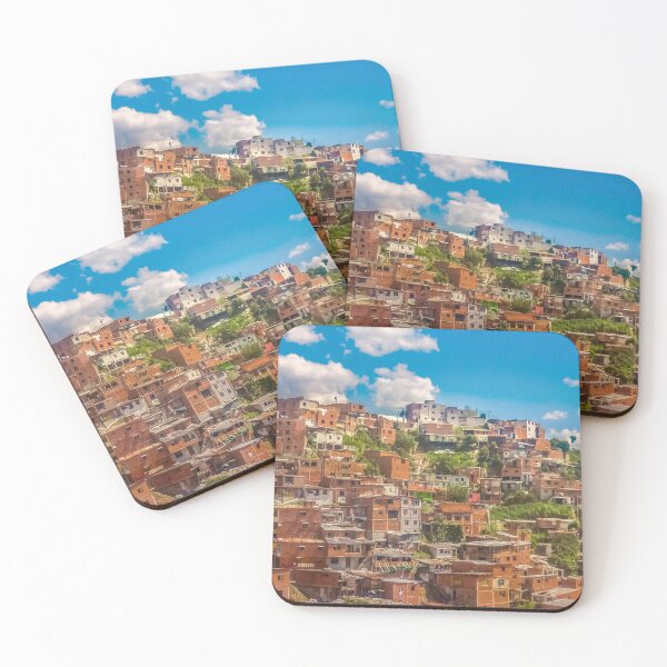Item preview, Favelas at Hill, Medellin, Colombia designed and sold by DFLC Prints.