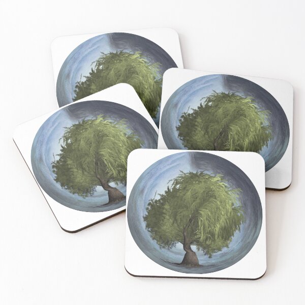 Item preview, Willow tree abstract painting designed and sold by azule1.