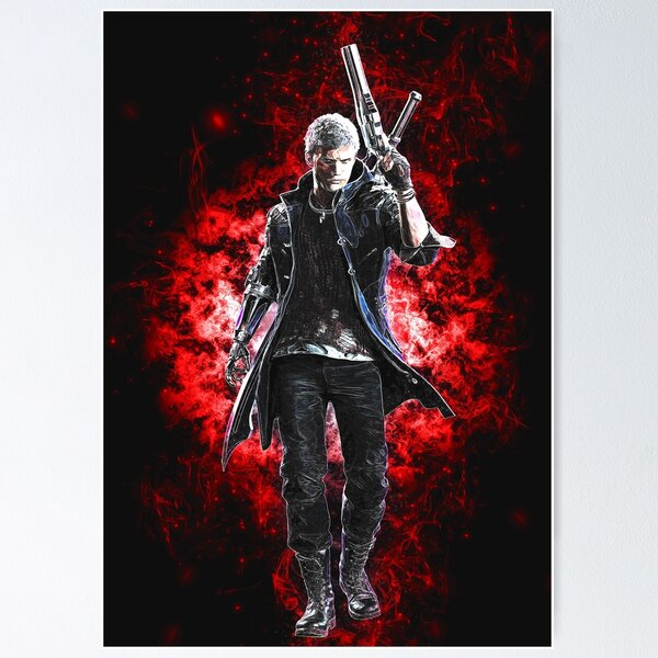 Wallpaper Abstract, DMC 4, Capcom, Nero, Background, Devil May Cry