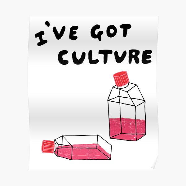 Ive Got Culture Poster