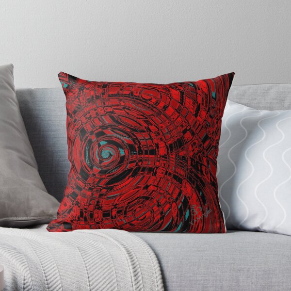 Spiralax Shiva Throw Pillow