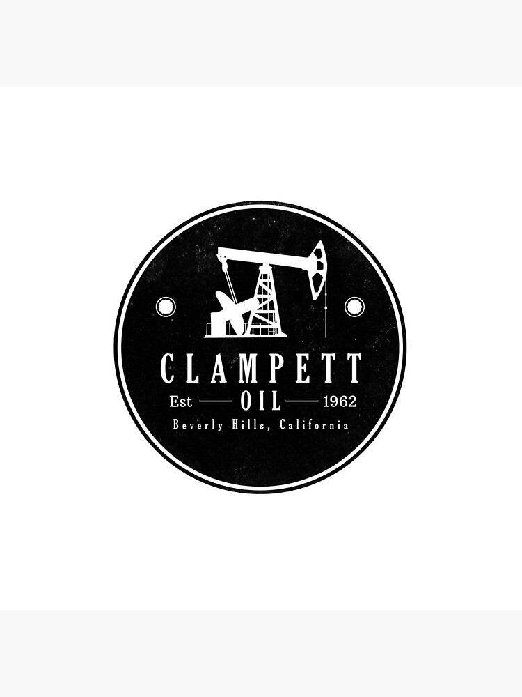 Clampett Oil logo - inspired by the Beverly Hillbillies by landobry