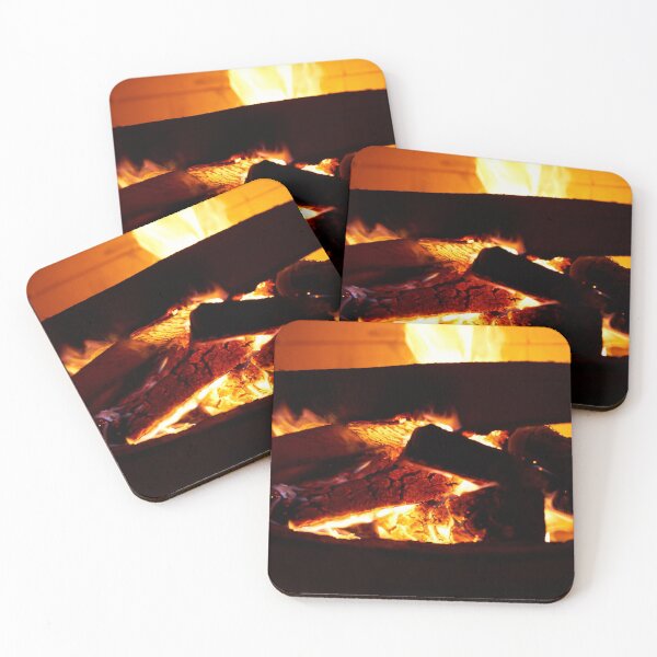 Item preview, Wood in Fireplace photograph designed and sold by azule1.