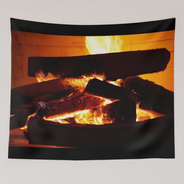 Item preview, Wood in Fireplace photograph designed and sold by azule1.