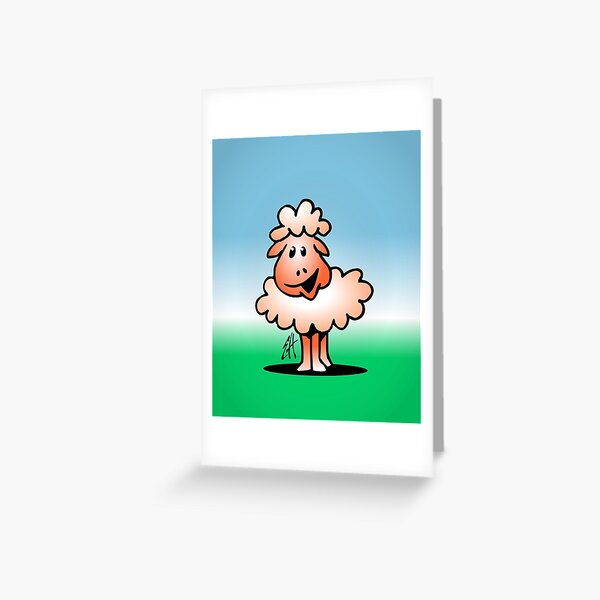 Lamb - sheep Greeting Card