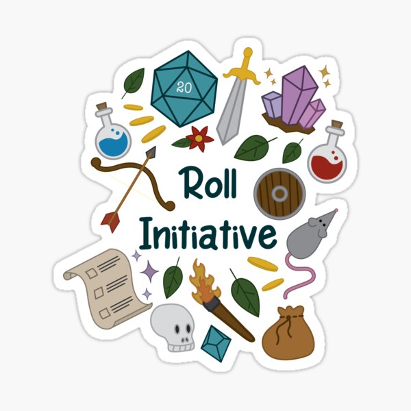 Item preview, Roll Initiative designed and sold by mcm653.