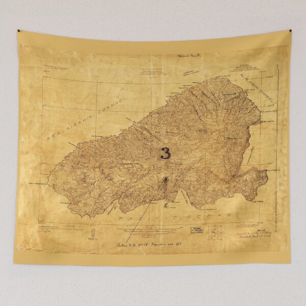 Item preview, Map of Kahoolawe, Hawaiian Island (1926) designed and sold by allhistory.