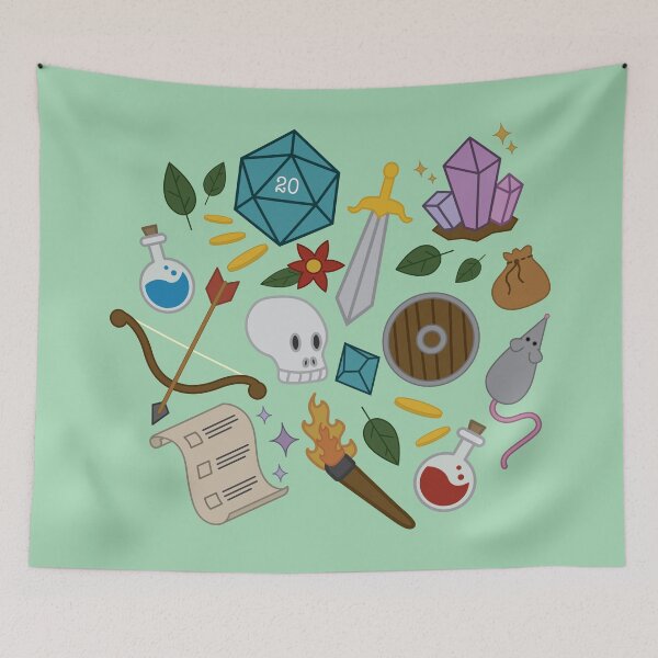 Item preview, Dungeons and Dragons trinkets designed and sold by mcm653.