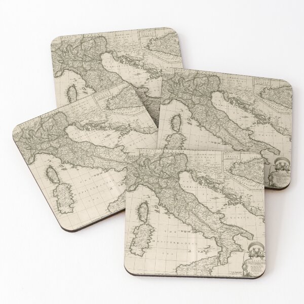 Item preview, Antique Map of Italy Circa 1719 designed and sold by Designs by Kool Kat.