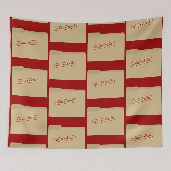 Item preview, Shh Its a Secret Secret Folder designed and sold by Rocket-To-Pluto.
