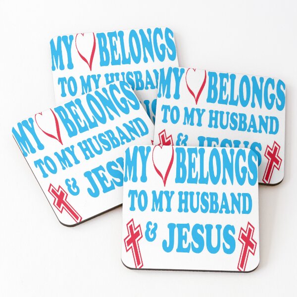 Item preview, MY  LOVE  BELONGS TO MY HUSBAND Y JESUS designed and sold by yoca44.