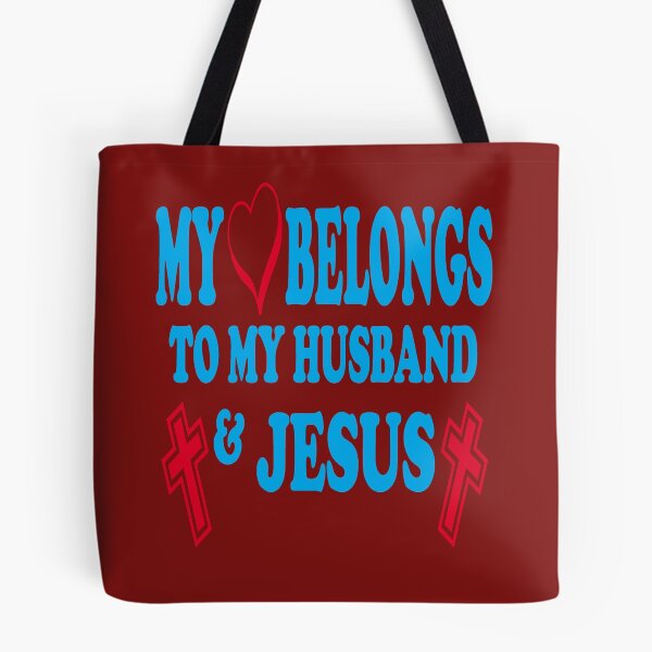Item preview, MY  LOVE  BELONGS TO MY HUSBAND Y JESUS designed and sold by yoca44.