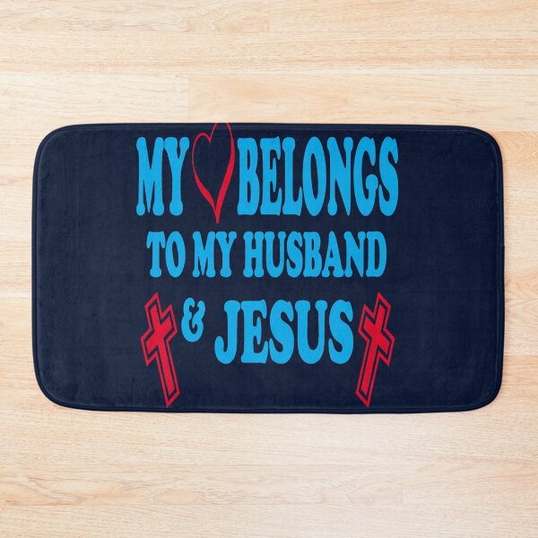 Item preview, MY  LOVE  BELONGS TO MY HUSBAND Y JESUS designed and sold by yoca44.