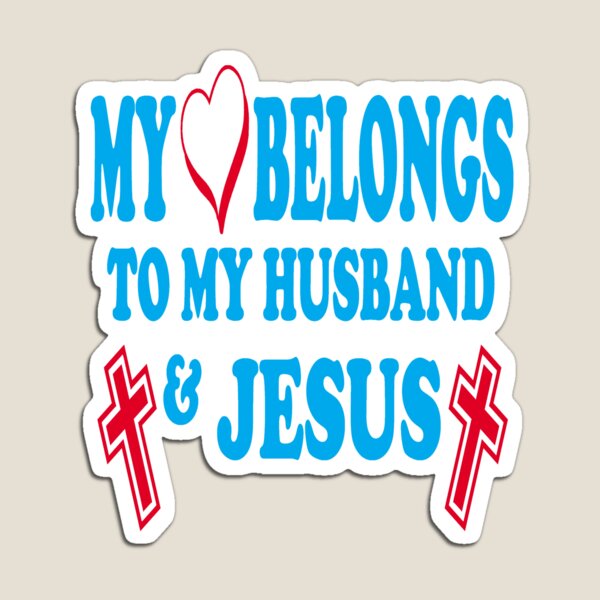 Item preview, MY  LOVE  BELONGS TO MY HUSBAND Y JESUS designed and sold by yoca44.