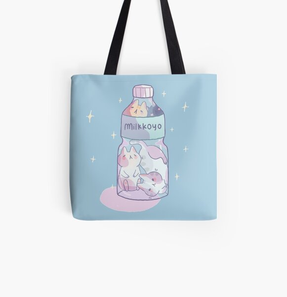 Bottle kittens All Over Print Tote Bag
