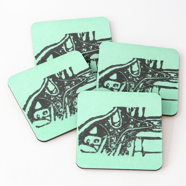 Item preview, black and aqua turnstile designed and sold by purplestgirl.