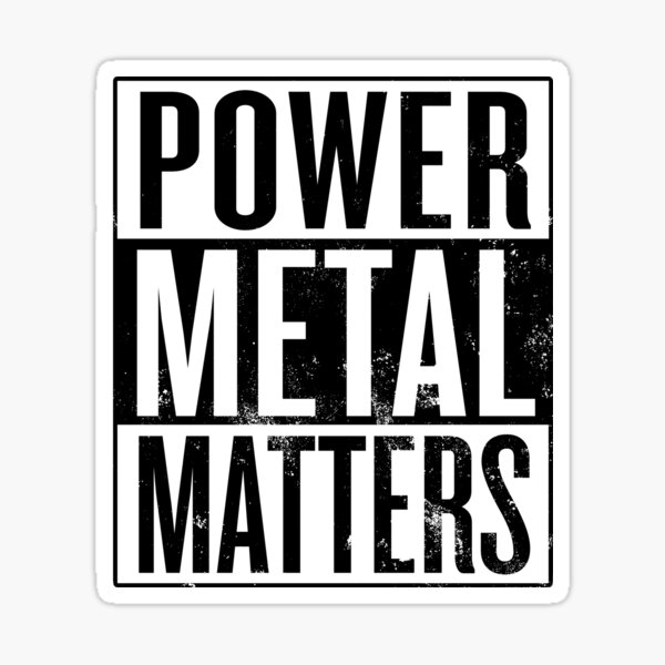 Artikel-Vorschau von Power Metal Angelegenheiten, designt und verkauft von itsHoneytree.