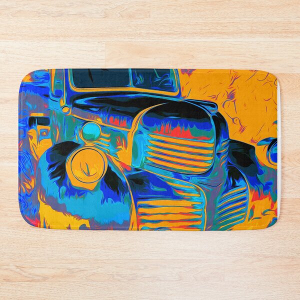 Item preview, Blue Rusted Car  designed and sold by Nora Gad.
