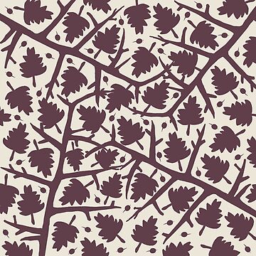 Artwork thumbnail, Hawthorn Tree pattern by GillianAdams