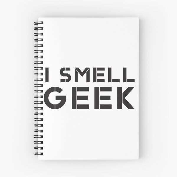 Aperçu de l'œuvre Je sens le geek, noir créée et vendue par HaileyEdwards.