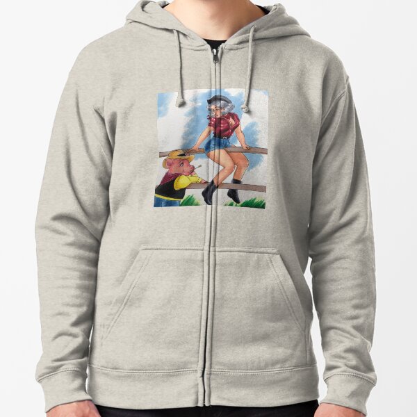 Lorice and Pigford Zipped Hoodie