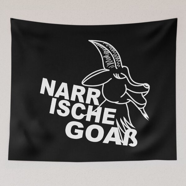 Artikelvorschau, Narrische Goaß - Wiesn Shirt für freche Madln weiß entworfen und verkauft von dasmoment.