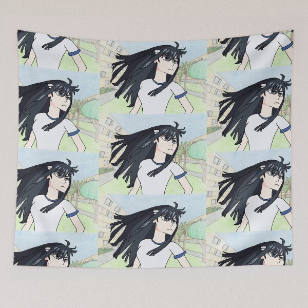 Item preview, Satsuki Kiryuin (Dorm Background) designed and sold by JayCee3313.
