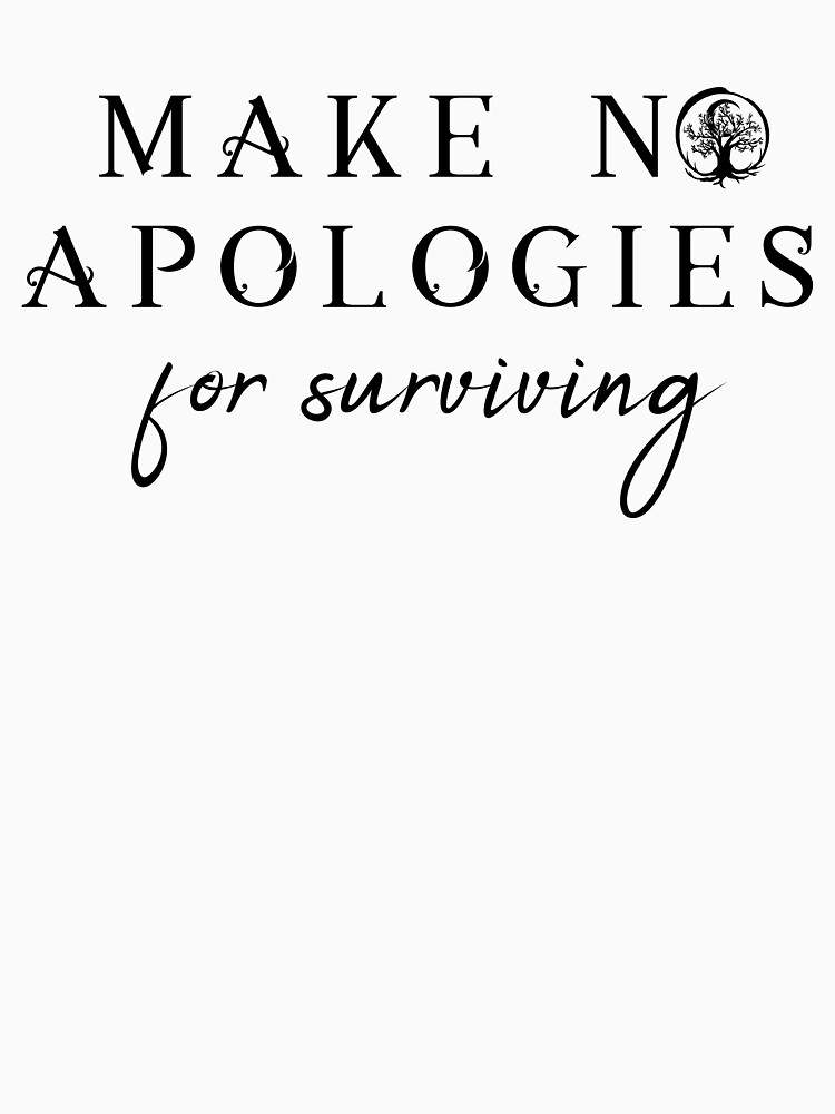 no apologies t shirt