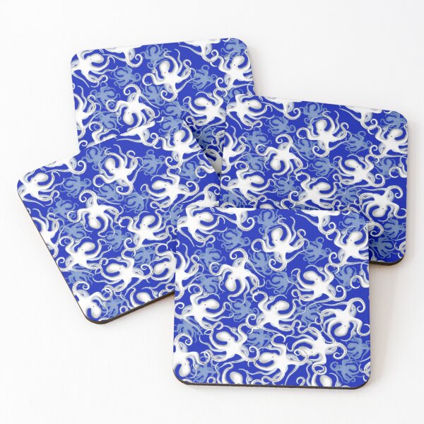 Item preview, Blue Octopus Pattern designed and sold by TMBTM.