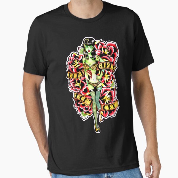 Dead Girls Don't Cry Zombie Pinup Tee Essential T-Shirt
