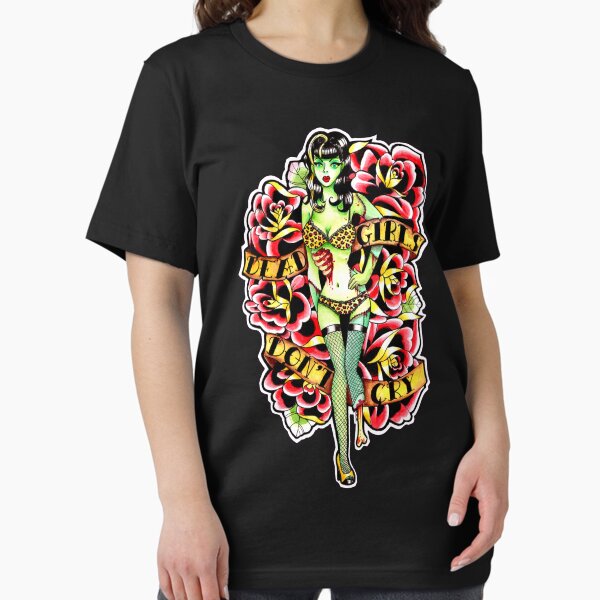 Dead Girls Don't Cry Zombie Pinup Tee Essential T-Shirt