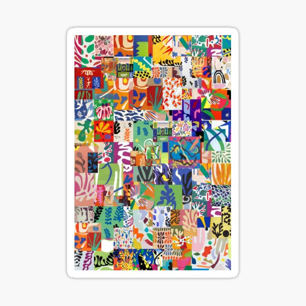 Henri Matisse Cutouts Sticker
