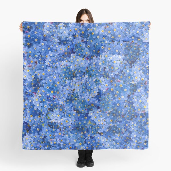 Item preview, Forget Me Not Flower Pattern designed and sold by eyeconart.