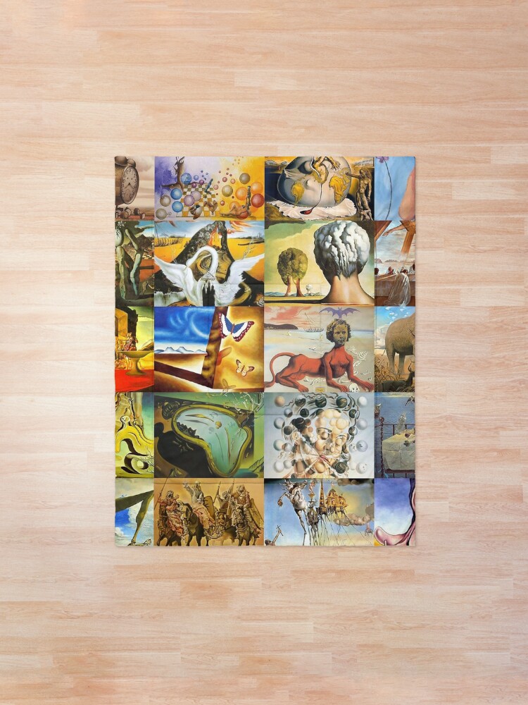 Alternate view of Salvador Dali Comforter