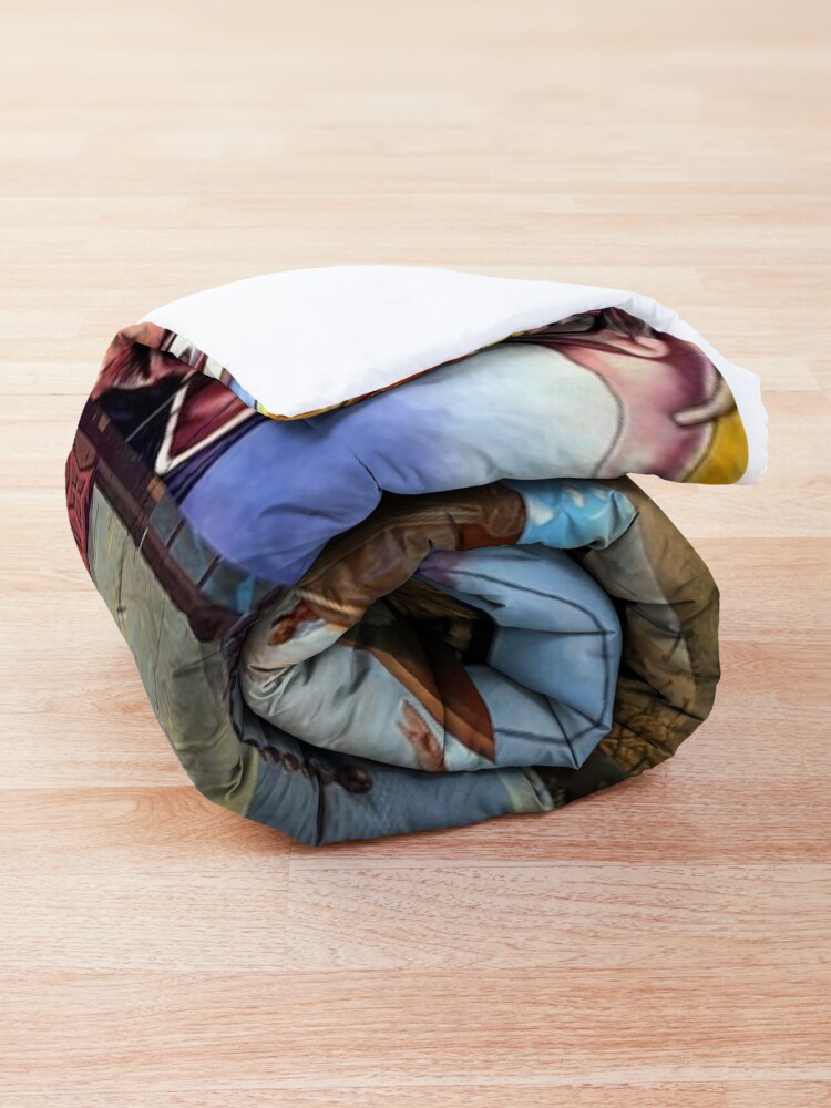 Alternate view of Salvador Dali Comforter