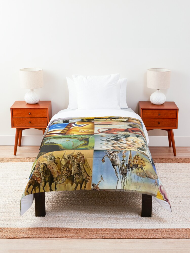 Alternate view of Salvador Dali Comforter